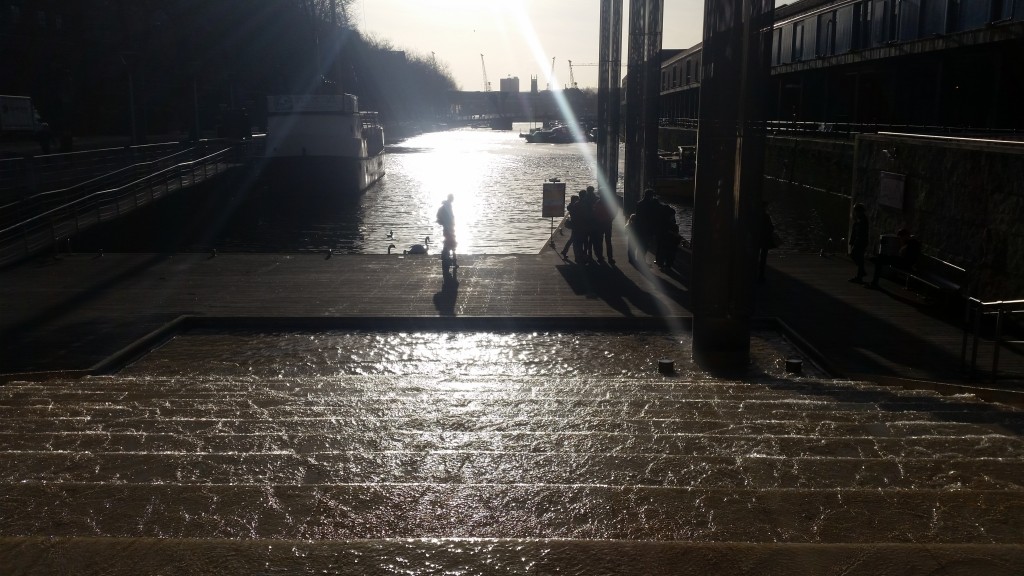 Centre/Harbourside water steps in Bristol 
